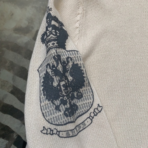 Guess zip neck Emblem Sweater - Picture 3 of 13